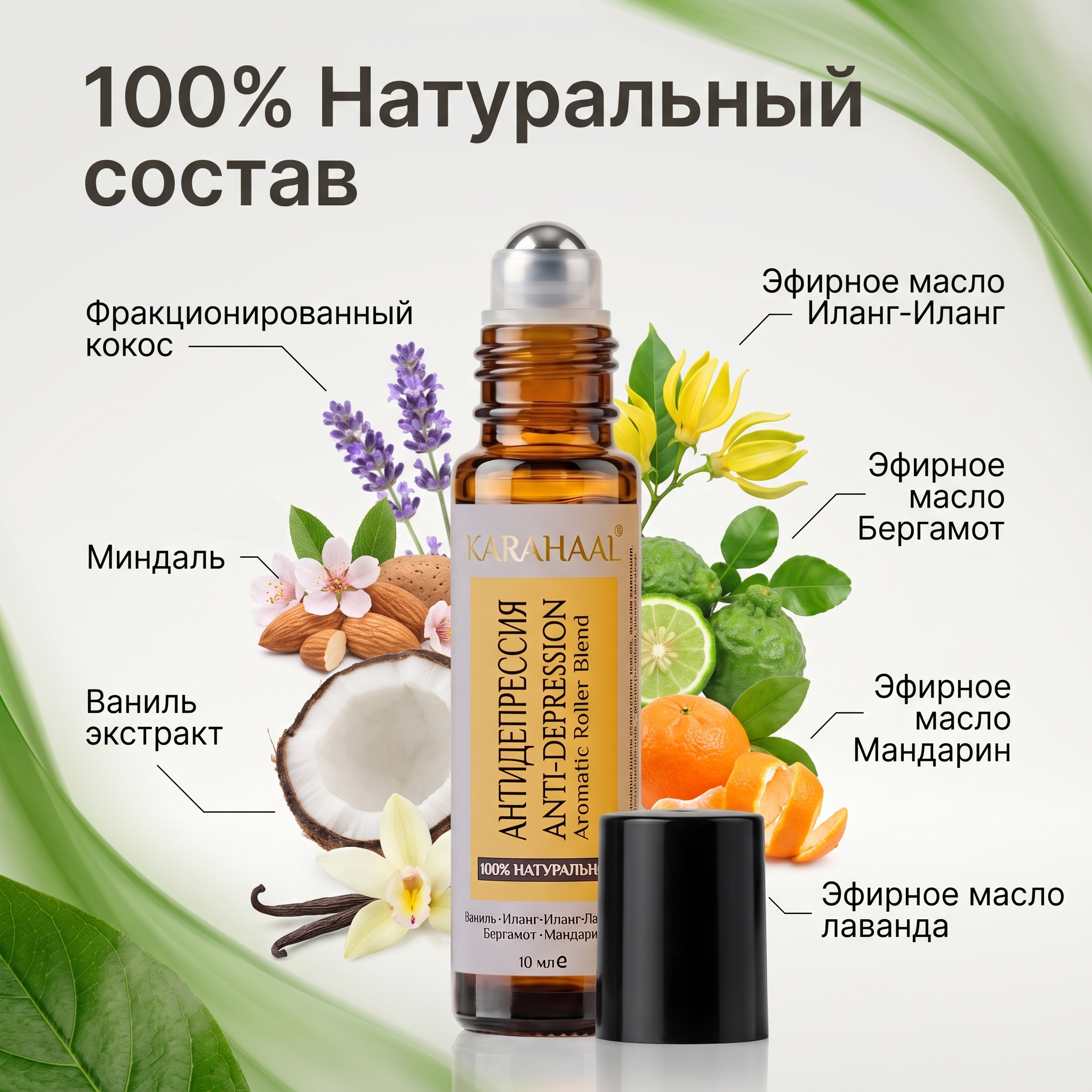 Аромароллер Антидепрессия, 10 мл 2