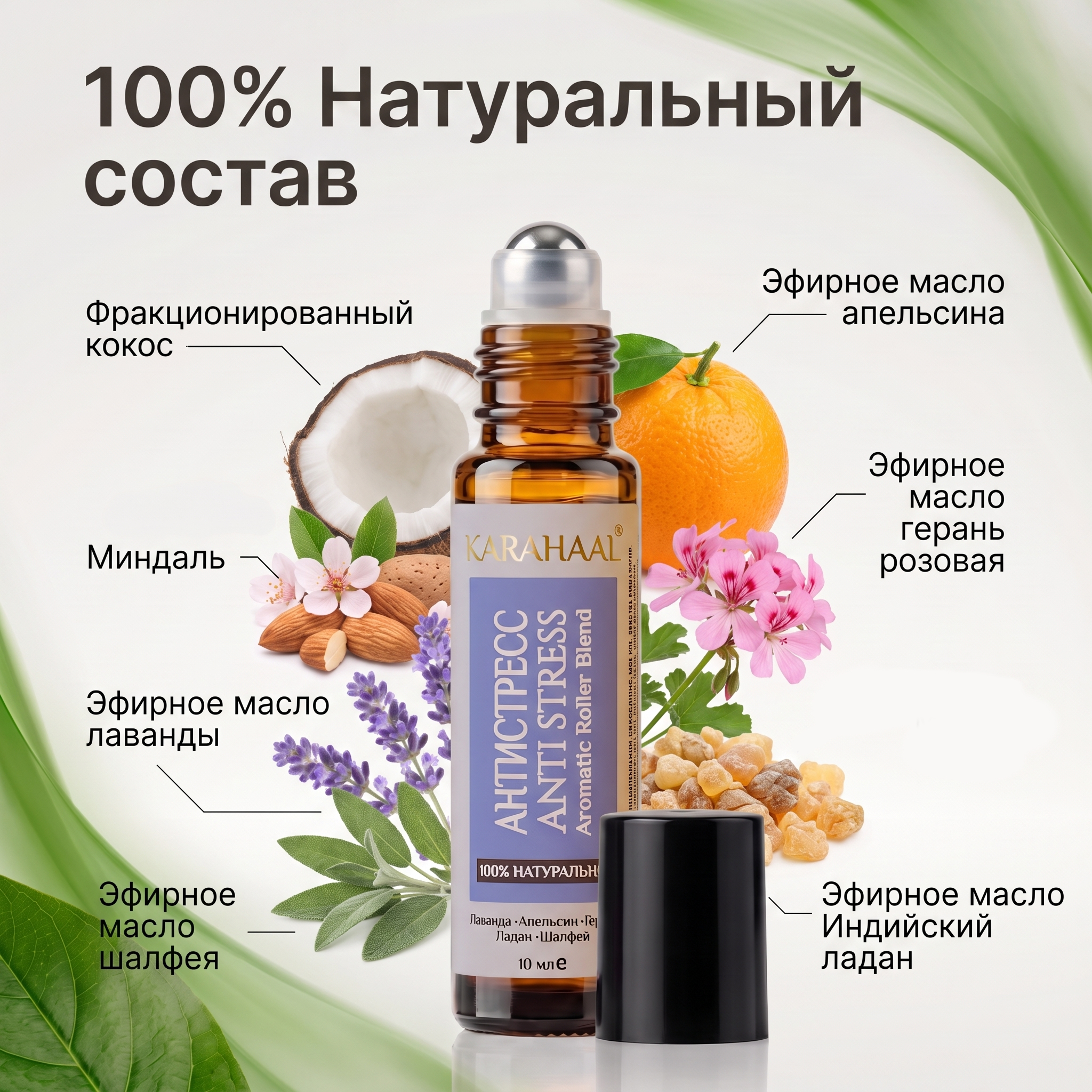 Аромароллер Антистресс, 10 мл